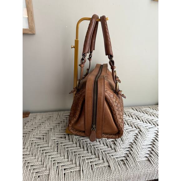 Bottega Veneta Brown Satchel - Picture 3 of 14